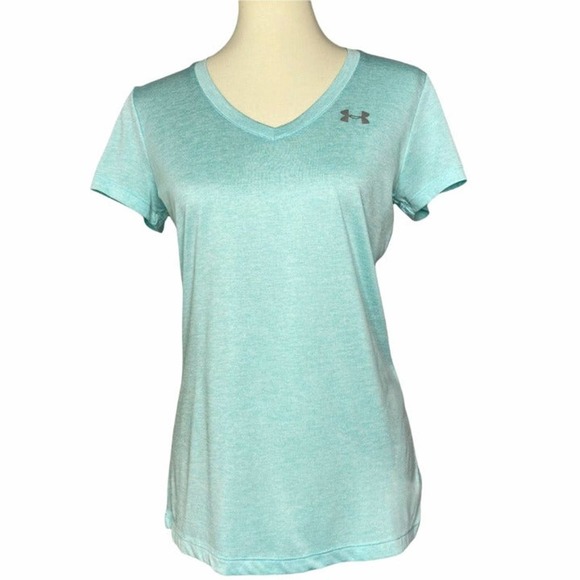 Under Armour Tech V-Neck Short-Sleeve T-Shirt - Small - Picture 1 of 3